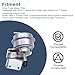 FZJDSD Upgrade Turbo Wastegate Vacuum Actuator 49389-01020 4938918470 Compatible with Acura RDX K23A1 with 2300 DO-VT.T Engine 2007-2012 4938901040 4838901043 18900RWCA01