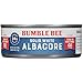 Bumble Bee Solid White Albacore Tuna in Oil, 5 oz Can (Pack of 24) - Wild Caught Tuna - 28g Protein per Serving, High in Omega-3s - Non-GMO Project Verified, Gluten Free, Kosher