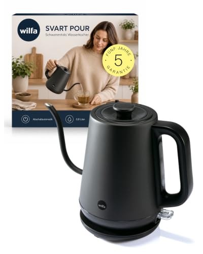 Wilfa SVART POUR Edelstahl Wasserkocher - 0,8 Liter...
