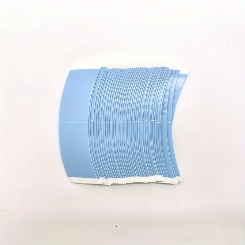 Wee Ultra Strong Hold C Shape Hair Wig Tape Strips Walker Tape Ultra Hold Tape Strip Alternative for hair patch (7.6cmX2.2cm 36pc./pack)