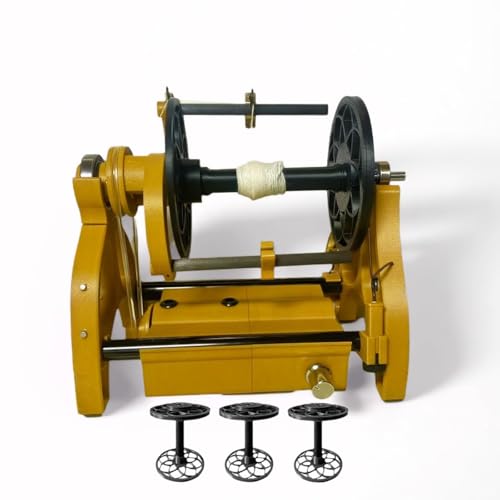 12V Electric Spinning Wheel for Yarn Making - Professional Yarn Spinning Wheel Kit with High Torque Motor