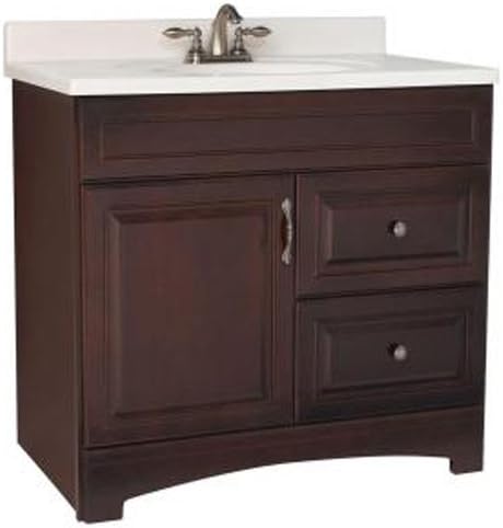 GJVM36DY Gallery 36-Inch Vanity Cabinet Only, Java