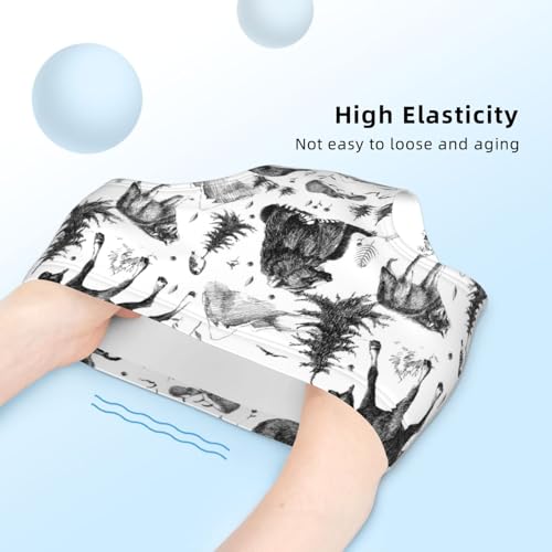 Scandinavian Woodland And Wild Animals Girls' Underwear Soft Cotton Little Girls Panties Comfort Briefs4