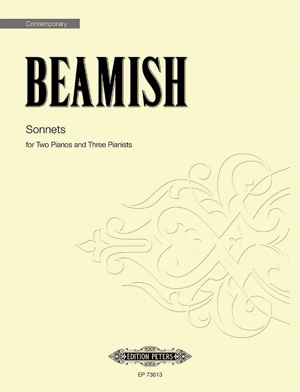 Sonnets: for Two Pianos and Three Pianists, Conductor Score      Paperback – January 1, 1900