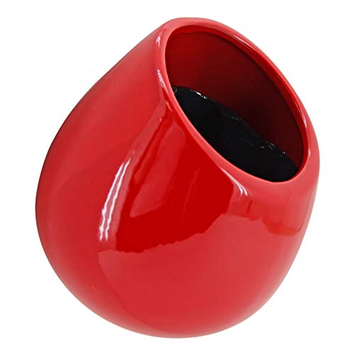 Arcadia Garden Products Wp26 Small Round Wall Planter 3-Pack-Red #TOP3