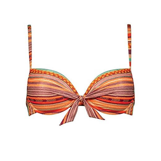 Watercult Bikini Oberteil mit Streifen Spice-marlet 40C