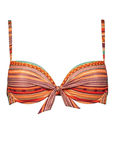Watercult Bikini Oberteil mit Streifen Spice-marlet 40C