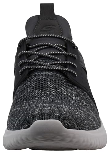 Skechers Men's Delson 3.0 - Cicada Sneaker, Grey, 8 M US