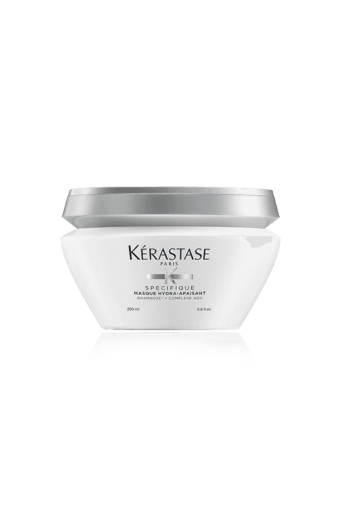 Kerastase Specifique Masque Hydra-apaisant Saç Bakım Maskesi, 200ml Çiçekli Beyaz