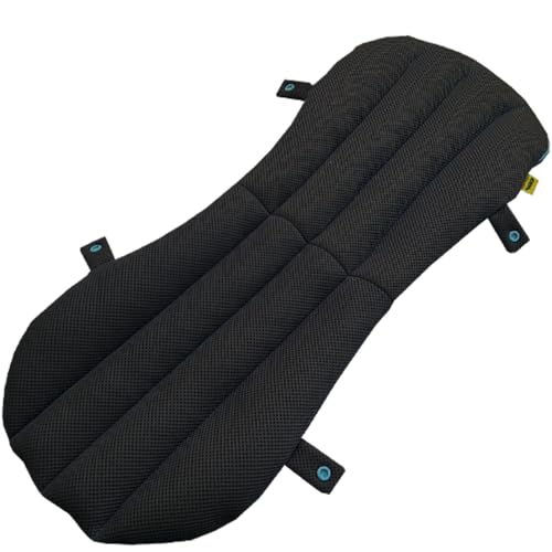 【眠り製作所】ここにも枕 枕 腰枕 ストレッチ 脚枕 健康グッズ ポリエステル ポリエチレン 洗える 背あて クッション 日本製 (ブラック)