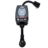 Power Watchdog Smart RV Portable Surge Protector 50 Amp - Patented Bluetooth Connectivity - Monitor Voltage/Amperage/Wattage - Replaceable Module - IP65 Water-Resistant 50 Amp Bluetooth Emergency Power Off (EPO)