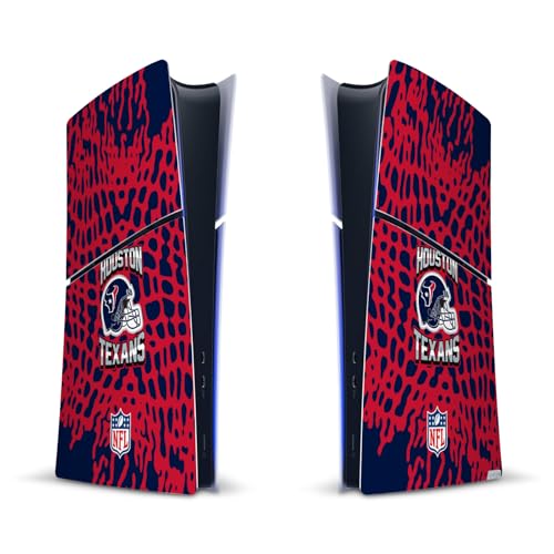 Peau vinyle PS5 Slim NFL Houston Texans sticker console