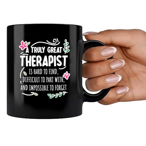 Mug Cerámico Negro 11 oz Panvola Terapista miniatura 7