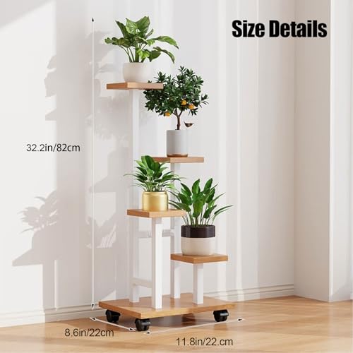 Étagère à plantes pour salon et balcon support à fleurs multi-niveaux - 8