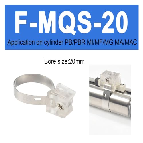 Soporte de Sensor CMSG DMSG para Evitar Desajustes en Cilindro F-MQS 3