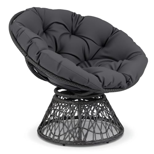 Wicker Papasan Lounge Chair