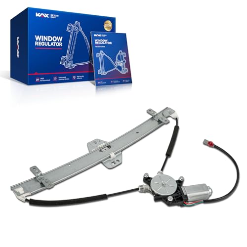 Image of KAX 748-512 Power Window Regulator with Motor Rear Left Driver Side Compatible with 2003-2008 Honda Pilot
