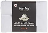 Kushies Washable Pre-Folded Diapers