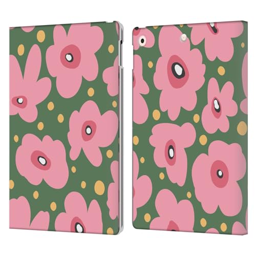 Housse iPad 10.2 cuir étui portefeuille Ninola vert nature