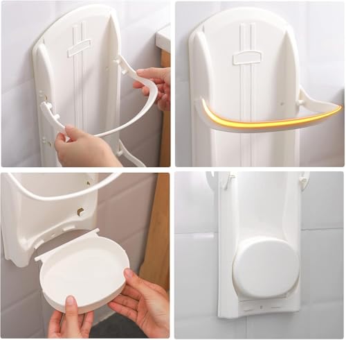 Image of Wall Mounted Stand, Umbrellas Holder, Space Saving Umbrella Stand, Modern Umbrella Holder, Multifunctional Storage Rack