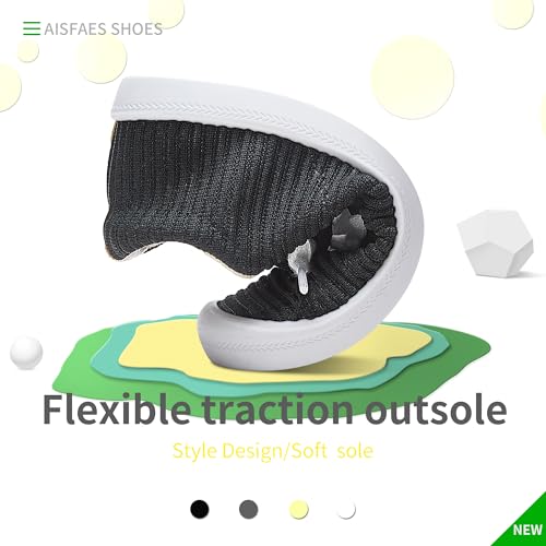 Image of AISFAESㅤ Mesh Slip On Shoes Women Comfort Knit Slip On Loafer Casual Fashion Sneaker Lightweight and Breathable Walking Flats