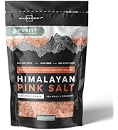 Willow & Everett Himalayan Pink Salt – Coarse Grain for Grinder Refill, 10oz / 283g – Easy Pour S...