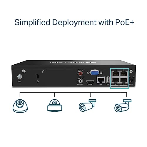 TP Link VIGI NVR1104H 4P Neuf - vue 9