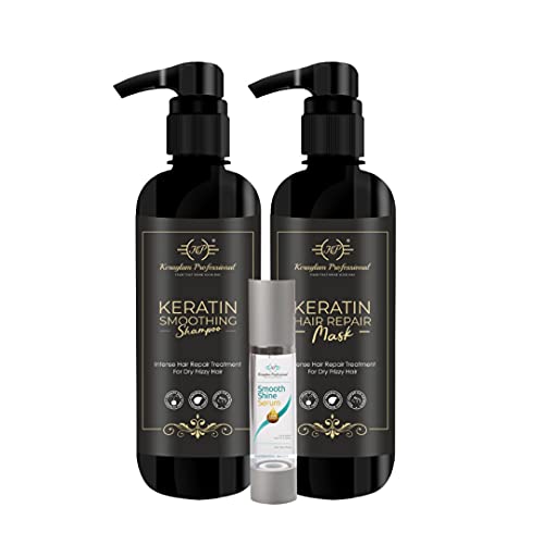 Image of Sulphate free Smooth Shampoo, Serum & Mask (COMBO PACK) For Men and Women | Reduce Hair Fall And Dandruf