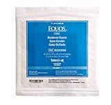 EQUOS Bordered Gauze Island Dressing, 25 Count, 6' x 6' Sterile Individually Wrapped Gauze Pads with Soaker Pad and Non-Woven Backing - Soft and Breathable Wound Dressing for First Aid and Medical