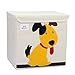 Produktbild Meshela Aufbewahrungsbox und Organisator für Kinderspielzeug,Cartoon Aufbewahrungswürfel Leinwand faltbare Spielzeug Aufbewahrungsbox(Hund)