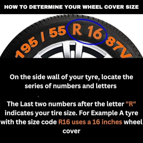 Image of Snake Design Wheel Cover Available in 12,13,14,15,16,17 inch Inch Wheel Cap Universal Model Press Fitting Set of 4 Pcs (Thar Roxx 18 Inch, 18)
