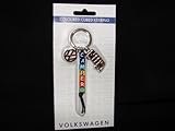 3 x 12 x 0,5 cm VOLKSWAGEN couleur cubes – Porte-clé – Cadeau idéal pour la Saint-Valentin.