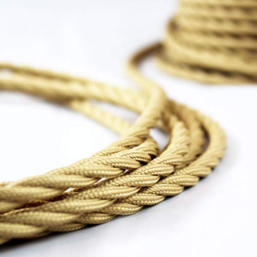 smartect Braided Cable twisted, Light Brown - Image 2