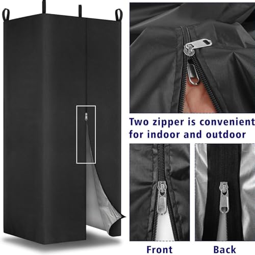 Tente d'intimité abri portable camping imperméable - 7