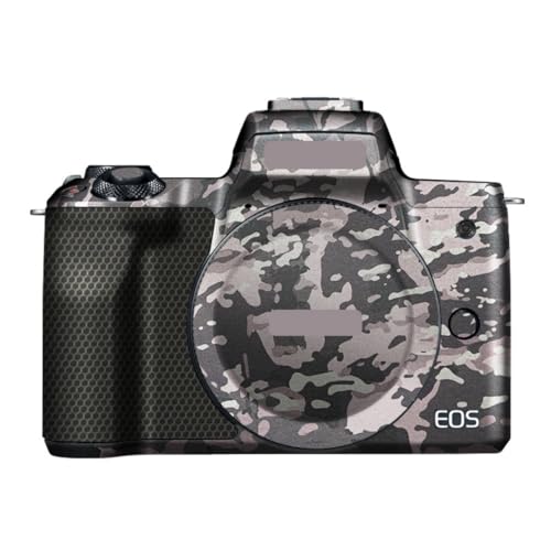 Protection Canon M50 vinyle camouflage champ pour shooting nature