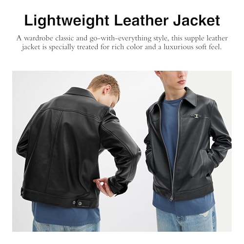 Coach Men's Lightweight Lthr JKT2