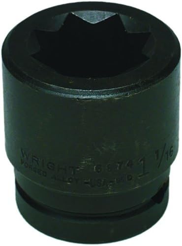 3/4 Drive 8 Point Standard Impact Socket - 1-1/8