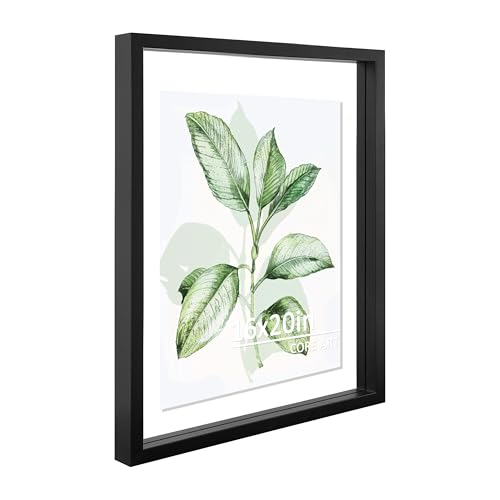 CORE ART 16x20 Floating Picture Frame Black