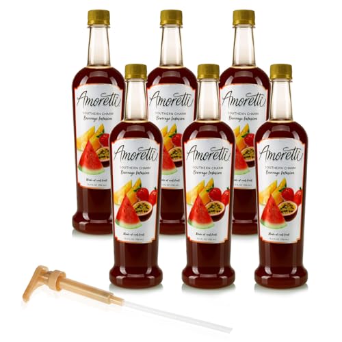 image for Amoretti - Southern Charm Beverage Infusion, 94 Servings Per Bottle (7