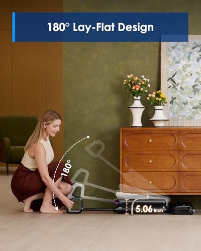Tineco Wet Dry Vacuum Cleaner 22kPa Suction Floor Cleaner Mop, 50 Min Runtime, iLoop Smart Sensor, DualBlock Anti-Tangle Design, 185℉ Flashdry, Dual-Edge Cleaning, 180° Lay-Flat, Floor One S7 Artist - image 7