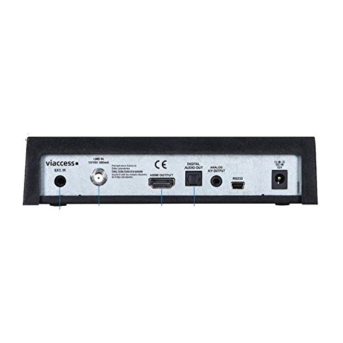 Telefunken FRANSAT TSFHD 3000 B Récepteur TNT HD Noir
