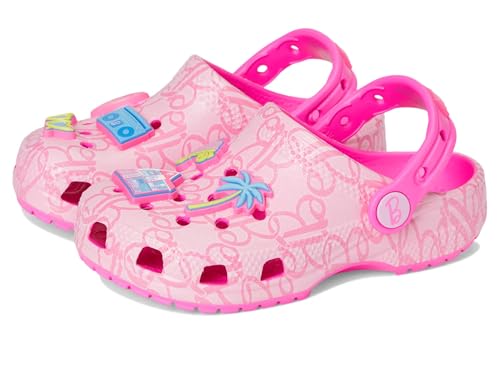 Crocs Unisex Kinder Mattel Pink Barbie Classic Clog T Clog,...