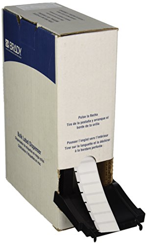 Flash Deals - 40% OFF Brady BM71-17-428 1" Width x 0.5" Height Silver Color B-428 Metalized Polyester Labels With Matte Finish For BMP71 Label Printer (5000 Per Roll)