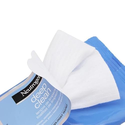 Kit com 4 Demaquilantes Neutrogena Deep Clean 25 unidades