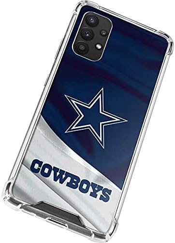 Skinit Clear Phone Case Compatible with Galaxy A32 5G - Officially Licensed NFL Dallas Cowboys Design