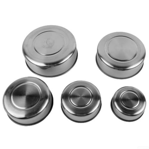 Set de 5 Tazones de Acero Inoxidable para Cocina miniatura 5