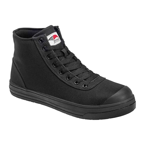 Avenger Blade High Top Aluminum Toe Men's Industrial Work Shoes, Black, Size 11, Medium, Comfortable & Light Work Shoes for Men, Electric Hazard, Slip Resistant