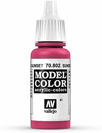 Vallejo Model Color 17 ml Acrylic Paint - Fluorescent Orange