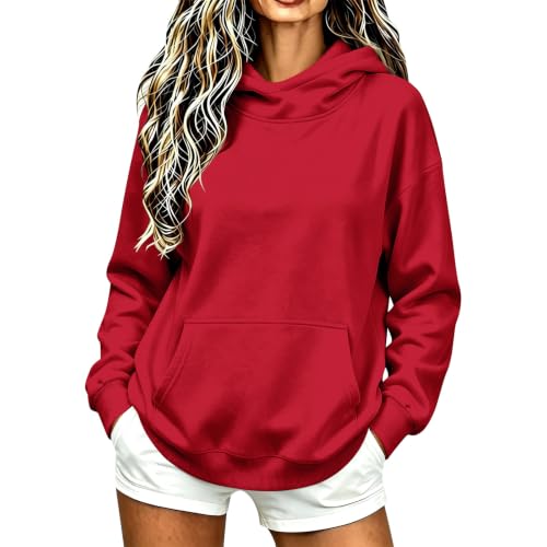 moolBeko Womens Mock Neck Oversized Hoodies Comfort Fall Clothes - image 7