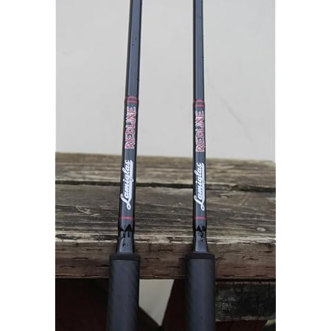 Lamiglas HS934HC | Redline Composite 9'3" 15-30lb Cast (Salmon Troll, Plug & Downrigger),Black Cover